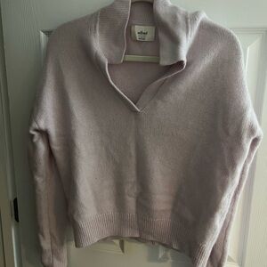 Wilfred v neck collared sweater